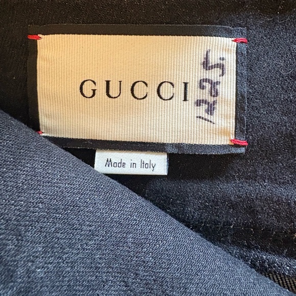 GUCCI Size 26 Black Studded Women's Jeans - Picture 4 of 9
